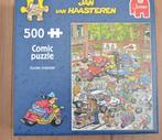 Jan van Haasteren puzzel - Scooter scramble, Ophalen of Verzenden, 500 t/m 1500 stukjes, Zo goed als nieuw, Legpuzzel