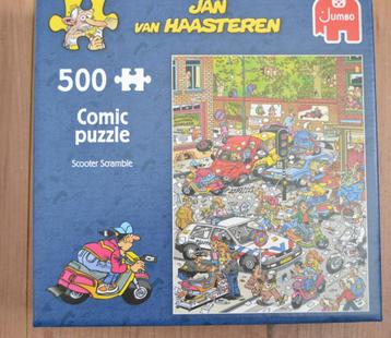 Jumbo Comic puzzel Jan van Haasteren - Scooter scramble beschikbaar voor biedingen