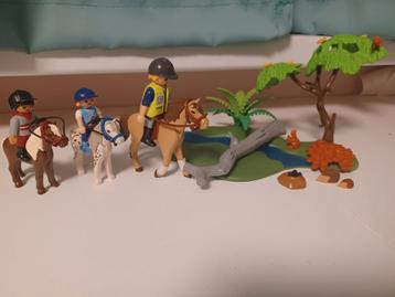Playmobil Ponyrit / Buitenrit - Complete Set beschikbaar voor biedingen
