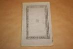 Dissertatio Juridica Inauguralis - C.J. van Assen 1830 !!, Ophalen of Verzenden