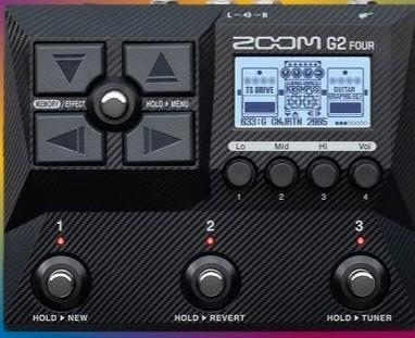 Zoom G2Four gitaar multi-effect., Muziek en Instrumenten, Effecten, Zo goed als nieuw, Volume, Multi-effect, Ophalen of Verzenden