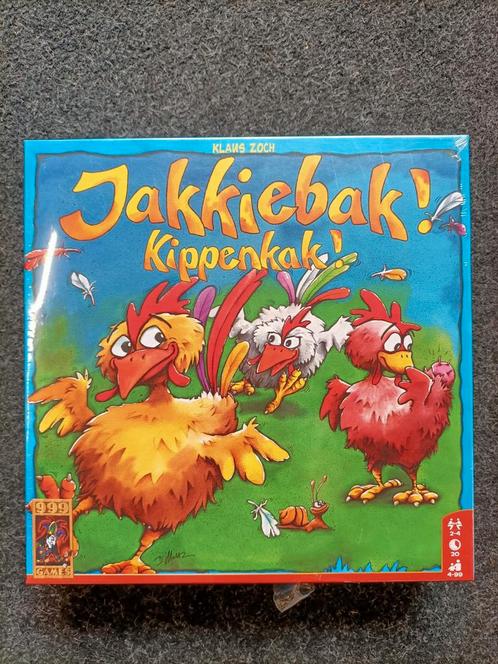 spel Jakkiebak kippenkak, Hobby en Vrije tijd, Gezelschapsspellen | Kaartspellen, Nieuw, Ophalen of Verzenden