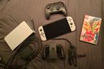 Nintendo switch oled, Switch OLED, Met games, Ophalen of Verzenden, Zo goed als nieuw