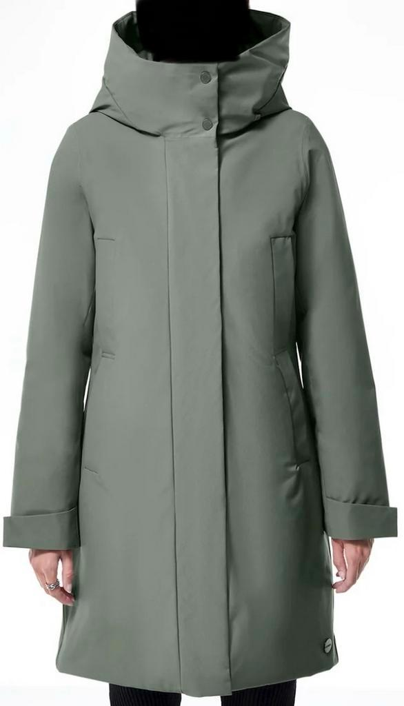 Winterjas Elvine - Eline maat M kleur Green Tea, Kleding | Dames, Jassen | Winter, Zo goed als nieuw, Maat 38/40 (M), Groen, Ophalen of Verzenden