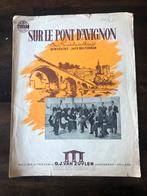 Bladmuziek Sur le Pont d’Avignon voor piano en zang, Zang, Gebruikt, Overige genres, Ophalen of Verzenden
