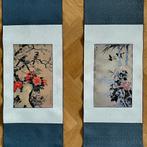 Twee Chinese rolschilderijen, Antiek en Kunst, Ophalen of Verzenden