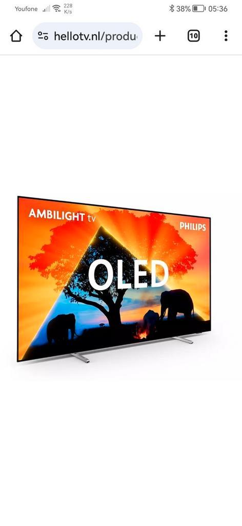PFILIPS 55 OLED 759/12 Twee jaar garantie, Audio, Tv en Foto, Televisies, Nieuw, 100 cm of meer, Philips, 120 Hz, Ophalen of Verzenden