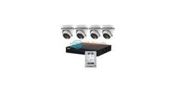 DAHUA 4 x 4MP Smart Dual Light WizSense-set met NVR beschikbaar voor biedingen