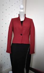 Lilytime,  donkerrood korte blazer,  maat 38., Ophalen of Verzenden, Zo goed als nieuw, Maat 38/40 (M), Rood
