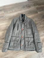 Cast Iron winterjas gras zeer goede staat!, Kleding | Heren, Jassen | Winter, Maat 48/50 (M), Ophalen of Verzenden, Zo goed als nieuw