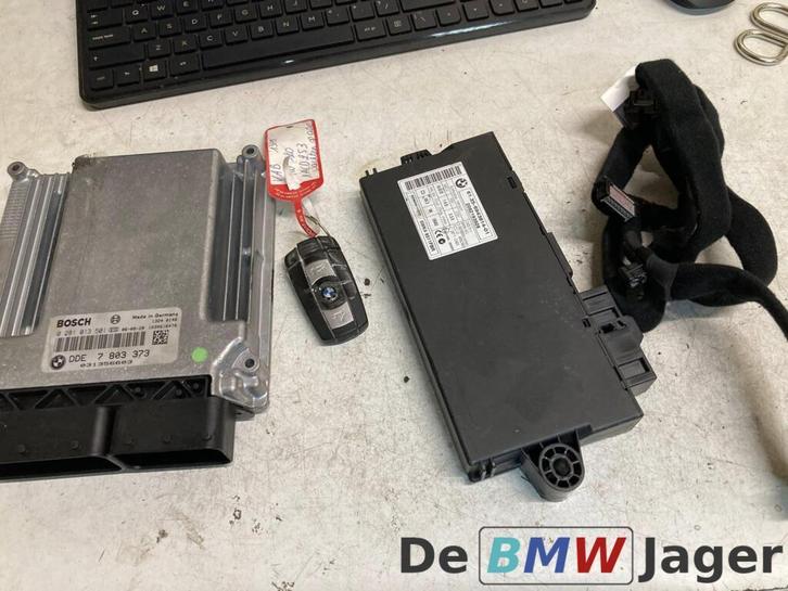 DDE module + CAS 3 + sleutel BMW E60 E61 E90 E91 7803373, Auto-onderdelen, Elektronica en Kabels, BMW, Gebruikt, Ophalen of Verzenden