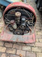 Vw kever motor van brandweerpomp, Ophalen