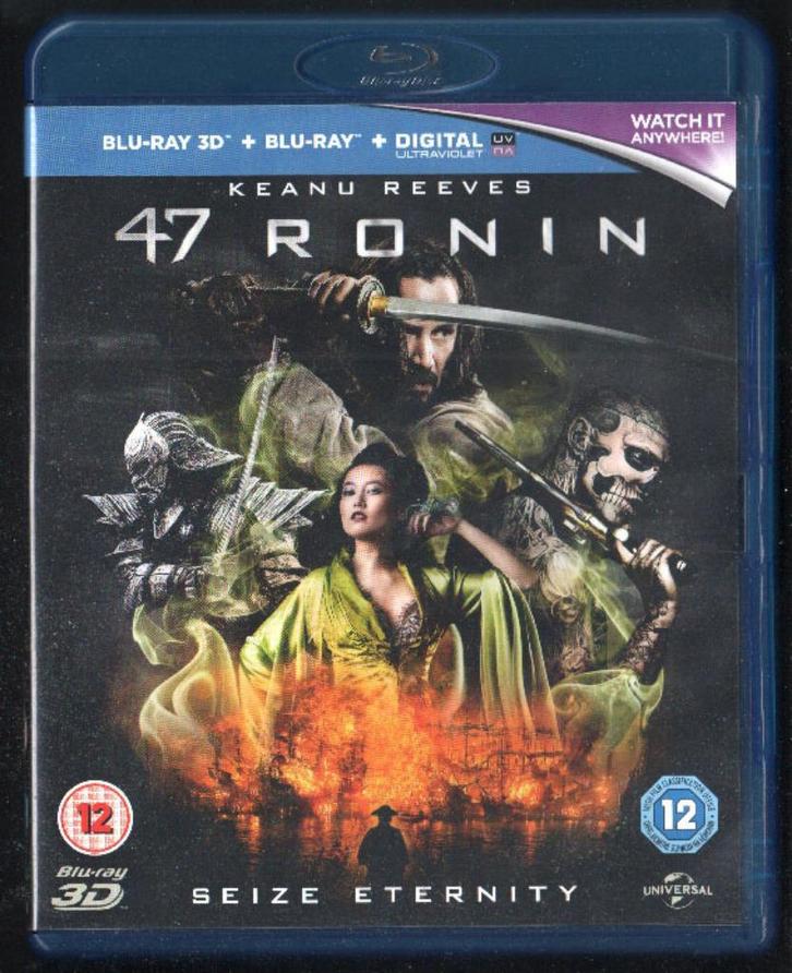 47 Ronin, 2013 3D+2D. Blu-ray. NL subs!, Cd's en Dvd's, Blu-ray, Gebruikt, Actie, 3D, Boxset, Ophalen of Verzenden
