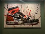 Schilderij air jordan 1, Ophalen