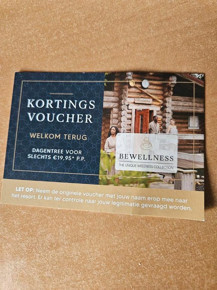 Kortingsvoucher Wellness - Dagje Ontspanning! 3 codes!, Tickets en Kaartjes, Kortingen en Cadeaubonnen
