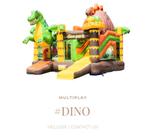 SPRINGKUSSEN MULTIPLAY DINO TE HUUR/VERHUUR/HUREN!, Ophalen, Nieuw, Overige