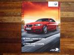BMW 2-serie Coupé Prijslijst (2016, België-Frans/Nederlands), Ophalen of Verzenden, Nieuw, BMW