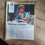 Gouden Televizier Ring Artikel Knipsel, Verzamelen, Ophalen of Verzenden, 1980 tot heden, Tijdschrift