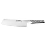 Global G-5 Groentenmes / nakiri, Ophalen of Verzenden, Gebruikt, Rvs of Chroom