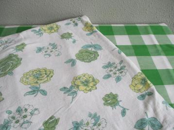 Vintage Flanellen Laken Retro Beddengoed