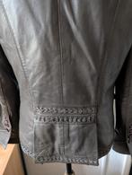 Prachtig taupe kleurig leer  colbert van stroke 40, Kleding | Dames, Maat 38/40 (M), Bruin, Ophalen of Verzenden, Zo goed als nieuw