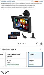Draadloos Apple CarPlay scherm – zo goed als nieuw, Ophalen of Verzenden, Zo goed als nieuw
