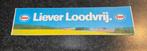 Esso Liever Loodvrij ~ Sticker ~, Ophalen of Verzenden, Zo goed als nieuw, Reclamebord
