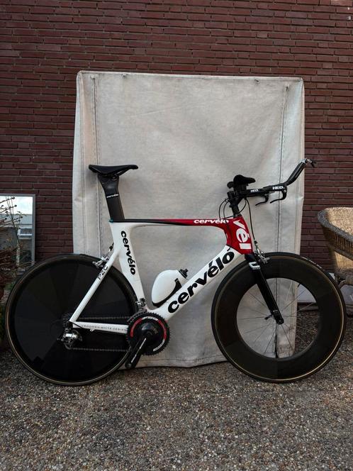 Cervélo P2C TT/triathlon fiets fm61, Fietsen en Brommers, Fietsen | Racefietsen, Zo goed als nieuw, Overige merken, Meer dan 20 versnellingen