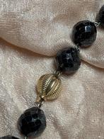 Antieke Granaat Ketting met 14K Gouden Sluiting, Gebruikt, Ophalen of Verzenden, Met edelsteen, Rood