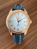 Omega De Ville Chronometer Roségoud Automaat, Sieraden, Tassen en Uiterlijk, Horloges | Heren, Ophalen, Leer, Polshorloge, Zo goed als nieuw
