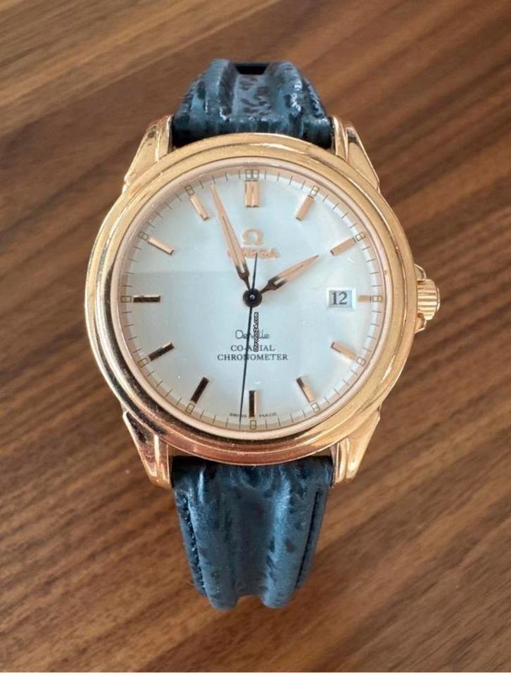 Omega De Ville Chronometer Roségoud Automaat, Sieraden, Tassen en Uiterlijk, Horloges | Heren, Zo goed als nieuw, Polshorloge