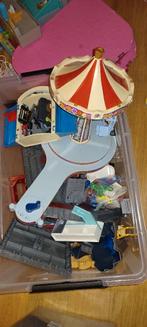 Twee bakken playmobil, Ophalen of Verzenden, Gebruikt, Los playmobil
