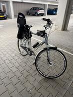 Gazelle Herenfiets met Kinderzitje, Ophalen, Gebruikt, Gazelle, Versnellingen