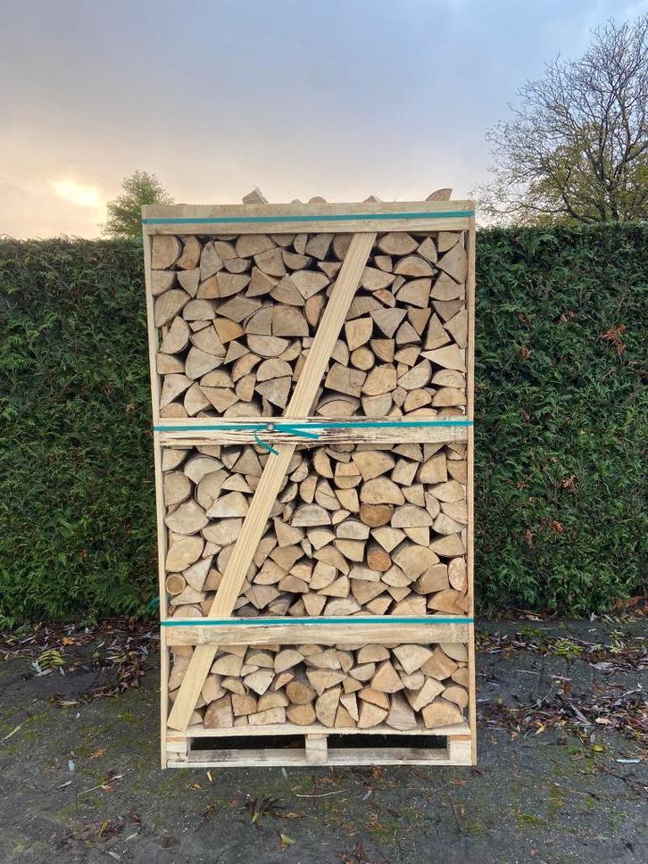 Gedroogd haardhout, Tuin en Terras, Haardhout, Blokken, Essenhout, Minder dan 3 m³, Ophalen