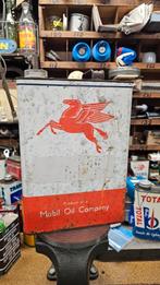 Mobiloil olieblik, Verzamelen, Automaten | Overige, Ophalen of Verzenden