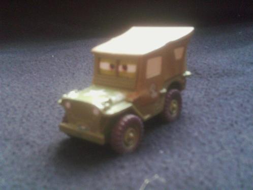Disney Cars Auto's      Sarge, Kinderen en Baby's, Speelgoed | Speelgoedvoertuigen, Zo goed als nieuw, Ophalen of Verzenden