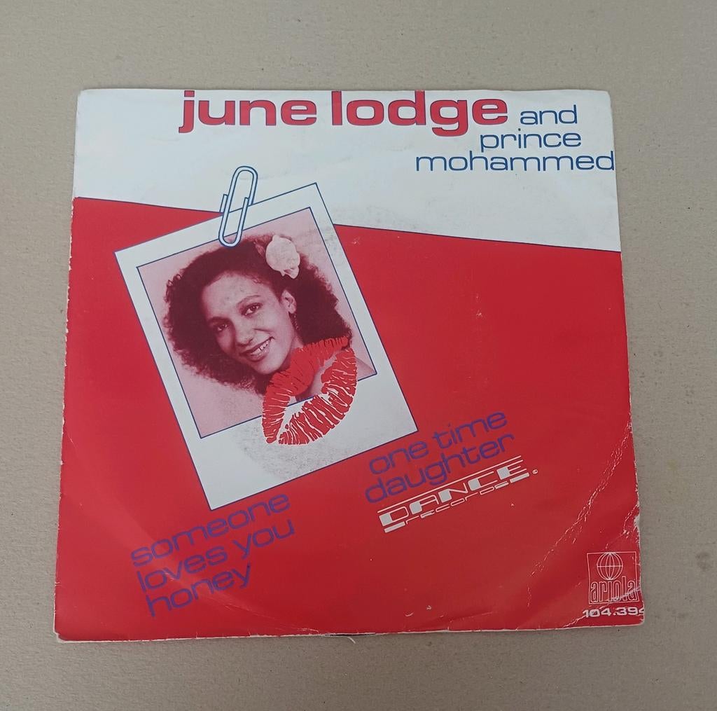 June Lodge And Prince Mohammed  - Someone Loves You Honey, Gebruikt, 7 inch, Single, Ophalen of Verzenden