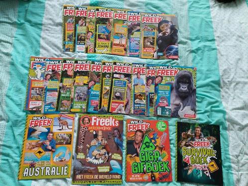 Wild van Freek groot pakket tijdschriften en boeken, Boeken, Tijdschriften en Kranten, Zo goed als nieuw, Wetenschap en Natuur