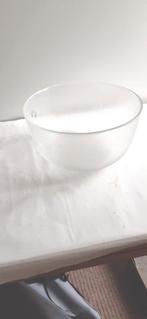 Lekker ruime glazen schaal D24,voor salade/ koude schotel ed, Ophalen, Overige stijlen, Glas, Schaal of Schalen
