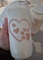 Kaars hond kat troostgeschenk handgemaakt grafkaars, Ophalen of Verzenden, Nieuw, Overige materialen, Minder dan 25 cm