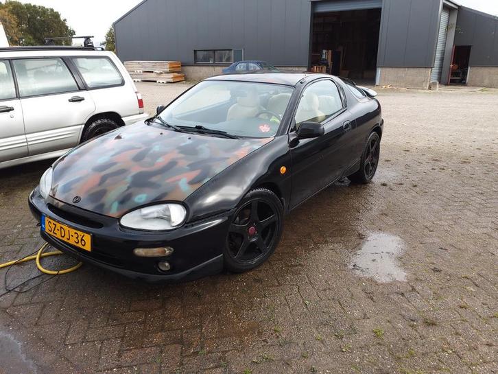 Mazda MX-3 2.5 I 24V 1998, Auto's, Mazda, Particulier, MX-3, Benzine, Coupé, Handgeschakeld, Origineel Nederlands, Groen, Voorwielaandrijving