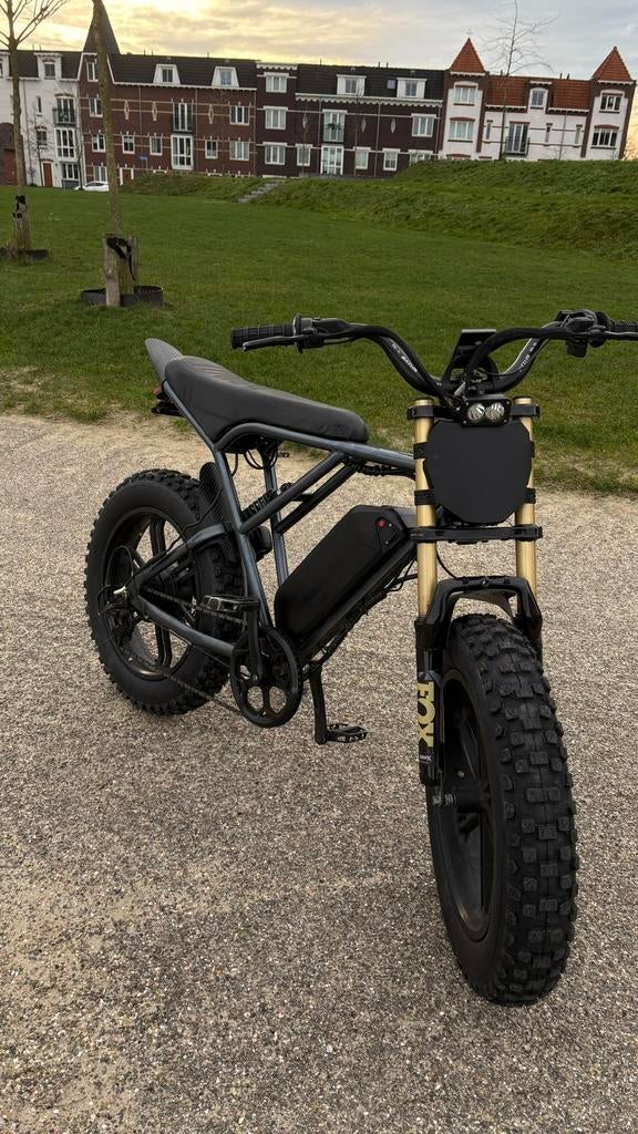 Ouxi H9 Fatbike 750W 2 Accu’s, Fietsen en Brommers, Elektrische fietsen, 59 cm of meer, Ophalen, Zo goed als nieuw, Overige merken