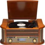 Retro radio, cd- en platenspeler, Ophalen, Zo goed als nieuw, Platenspeler, Overige merken