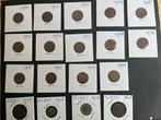 Wilhelmina  serie 1922-1943  centen  -serie 1948, Postzegels en Munten, Munten | Nederland, Ophalen of Verzenden, Koningin Wilhelmina
