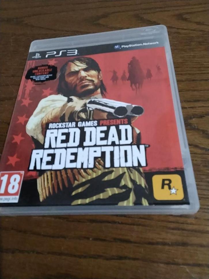Red Dead Redemption - PS3, Spelcomputers en Games, Games | Sony PlayStation 3, Gebruikt, Avontuur en Actie, 1 speler, Vanaf 18 jaar