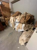 Jute decoratie lappen, Ophalen, Gebruikt