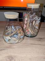 Stolpen met droogbloemen, Huis en Inrichting, Woonaccessoires | Stolpen, Ophalen, Zo goed als nieuw