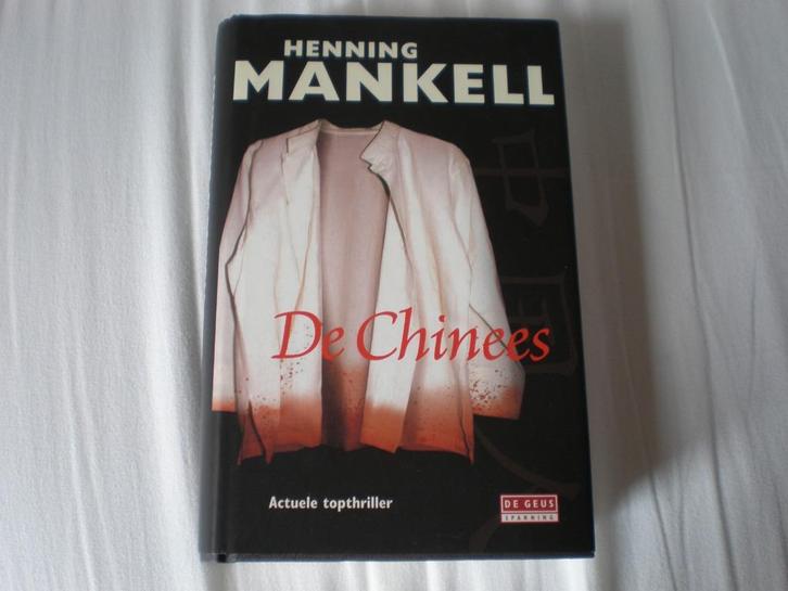 Boek. Thriller. De chinees. Henning Mankell., Boeken, Thrillers, Gelezen, Ophalen of Verzenden