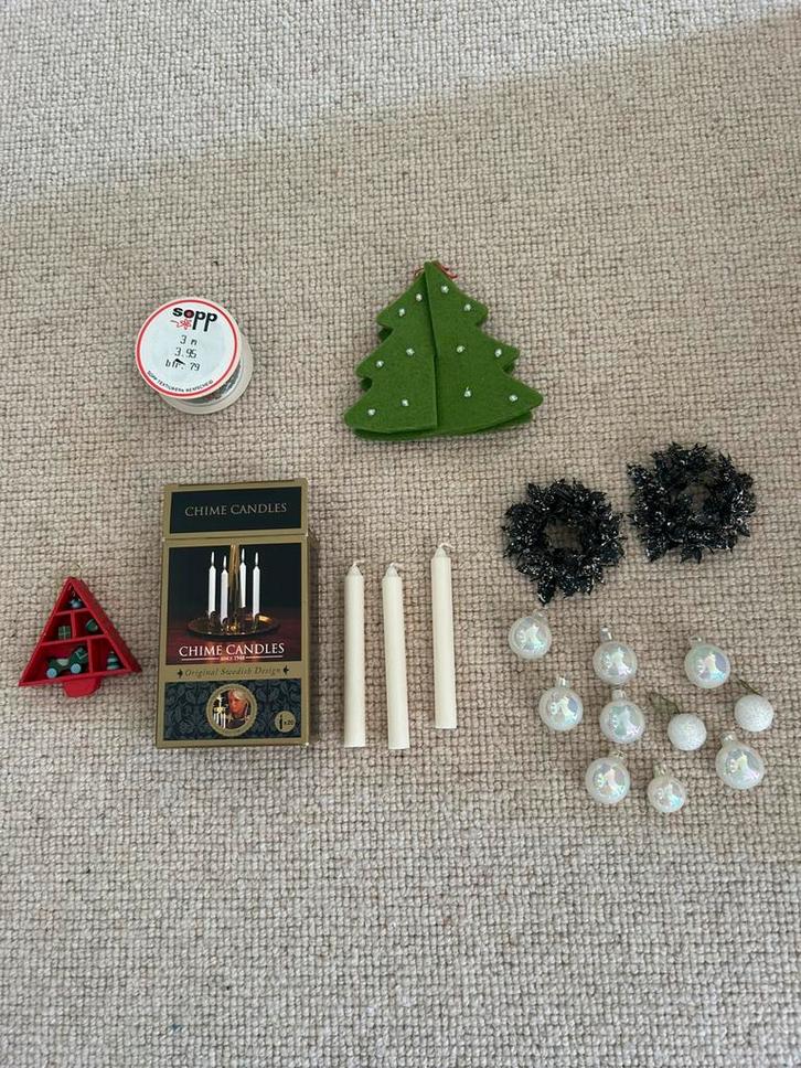 Kerstspullen om mee te knutselen, Hobby en Vrije tijd, Knutselen, Zo goed als nieuw, Materiaal, Ophalen of Verzenden