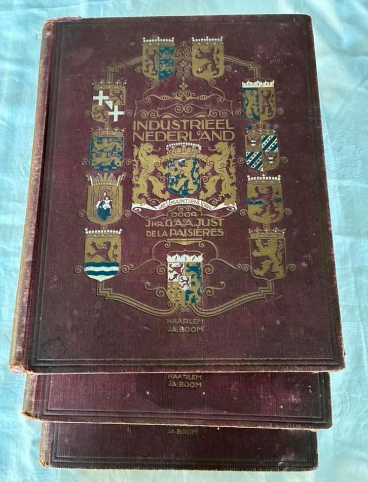 Industrieel Nederland" van Jhr. G.A.A. Just de La Paisières,, Boeken, Geschiedenis | Vaderland, Gelezen, Ophalen of Verzenden